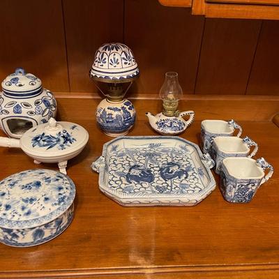 Blue and white porcelain