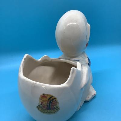 McCoy duck planter, nursery, gift, pottery