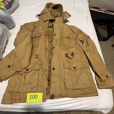 Nice lined jean jacket coat XL