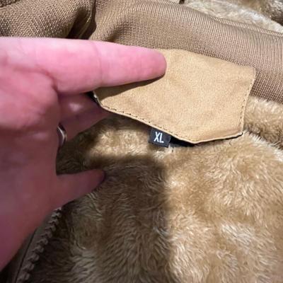 Nice lined jean jacket coat XL