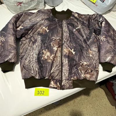 Reversible Zip up coat