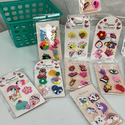 341 NEW Packs of Shoe Charms