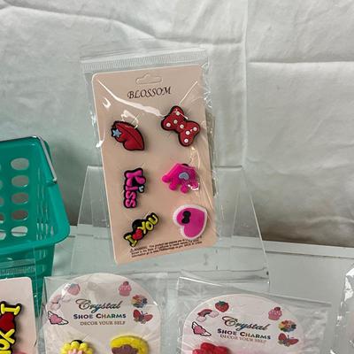 341 NEW Packs of Shoe Charms