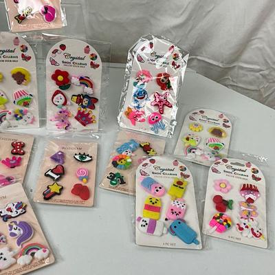 341 NEW Packs of Shoe Charms