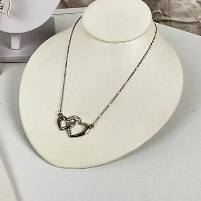 349 Love, Heart, Key Necklace, Earring Lot