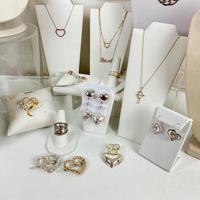 351 LOVE Necklace, Ring, Barrettes, Earrings, Brooch and more