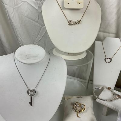 351 LOVE Necklace, Ring, Barrettes, Earrings, Brooch and more