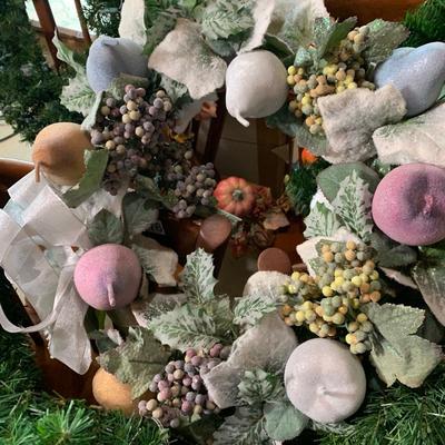 HUGE Wreath Lot - Holiday & More