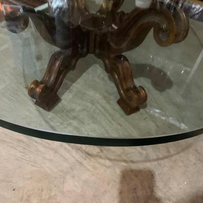 Glass Top Coffee Table