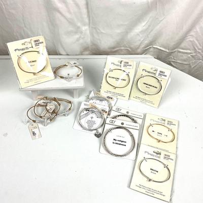 358 Inspirational Jewelry Bracelet Lot