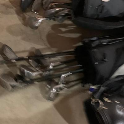 THREE Golf Bags W/ Clubs ExecutiveRawlings ++Â¥â€¢
