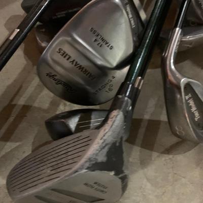 THREE Golf Bags W/ Clubs ExecutiveRawlings ++Â¥â€¢