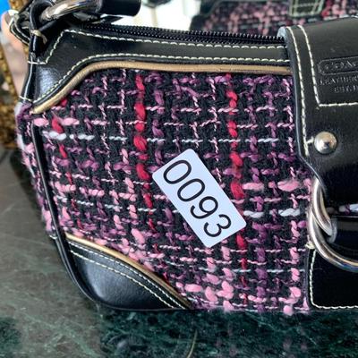 Clean Coach Hand Bag Purse