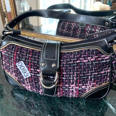 Clean Coach Hand Bag Purse
