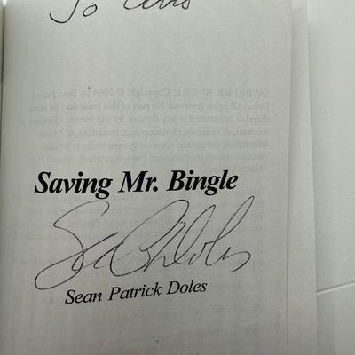 SIGNED Saving Mr. Bingle: A New Orleans Christmas Fairy Tale BY:  Sean Patrick Doles
