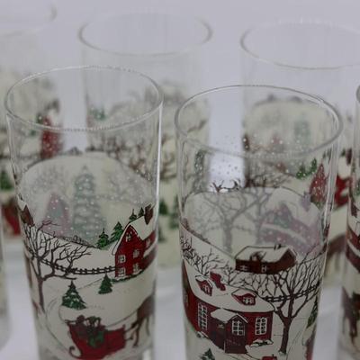 Libbey Winter Village Christmas - Set of (7)