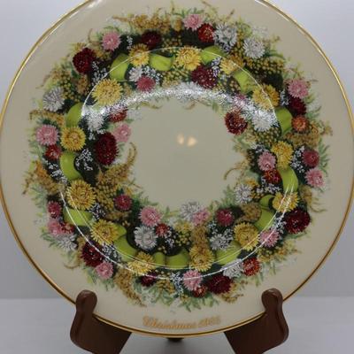 LENOX - Set of (6) Beautiful Colonial Christmas Wreath Plates, Most W/ Original Boxes