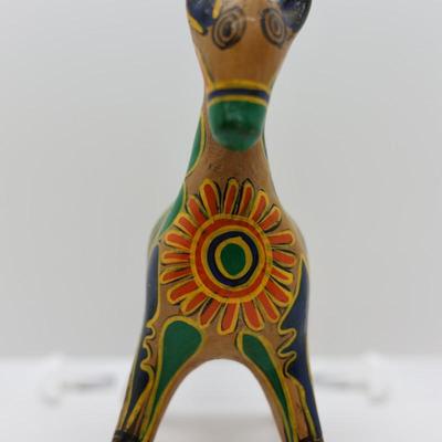 1970s TonalÃ¡ Mexico Ceramic Horse Coin Bank