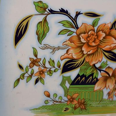 Beautiful Vintage Daher Decorated Metal Tray