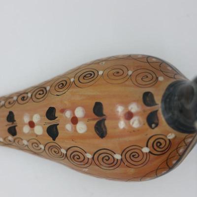 Vintage Mexico Folk Art Pottery Bird