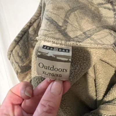 2 long sleeve camouflage shirts