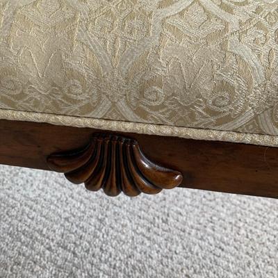 Clean Chippendale Style Ball & Claw Feet Arm Chair