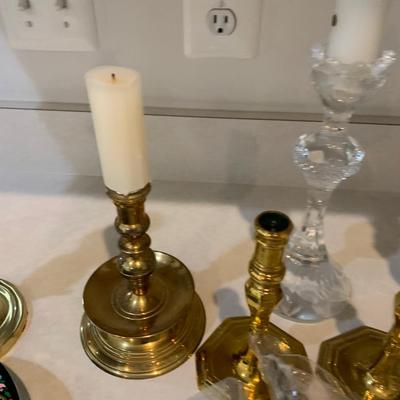 Candle Base Home Decor Lot