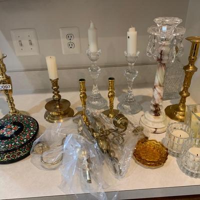 Candle Base Home Decor Lot