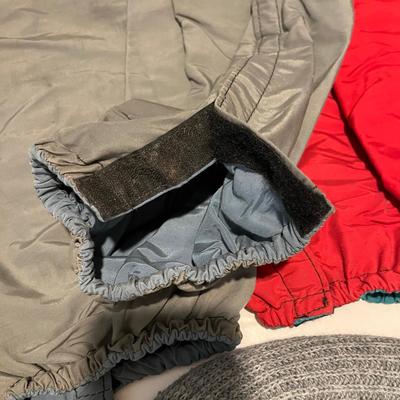 Leg covers and full face cover