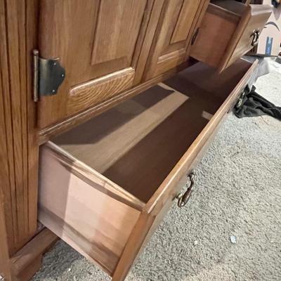 Nice Dresser with attached mirror