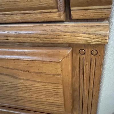 Nice Dresser with attached mirror