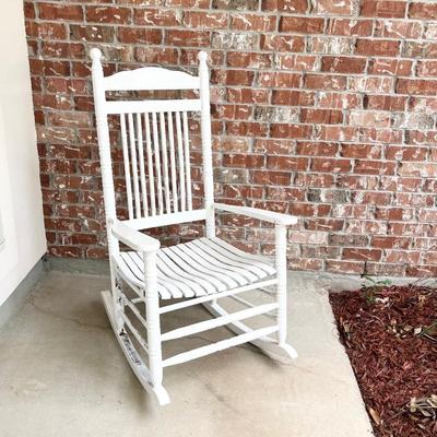 Wood Porch Rocking Chair