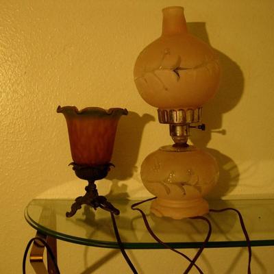 Unique vintage lamps