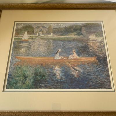 Three Framed Prints by Pierre-Auguste Renoir (B1-KW)