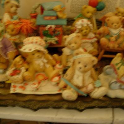 Ceramic Teddy Bear Lot