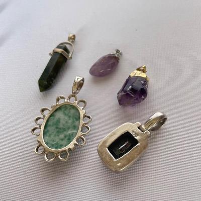 Sterling & Stone Collection of Pendants (K-SS)