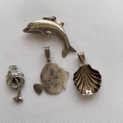 Sterling & Stone Collection of Pendants (K-SS)