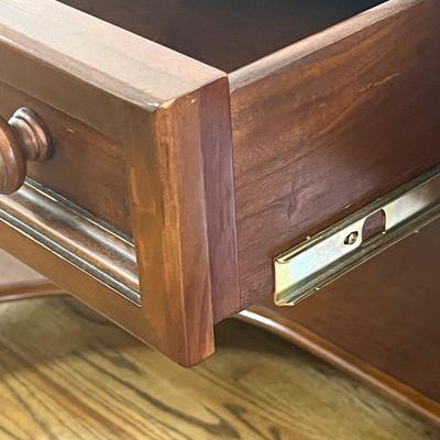Solid Wood Inlaid Desk