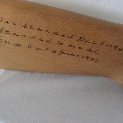 M 1 Carbine experimental maple stock 1943.