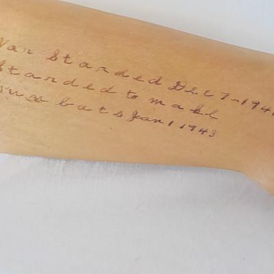 M 1 Carbine experimental maple stock 1943.
