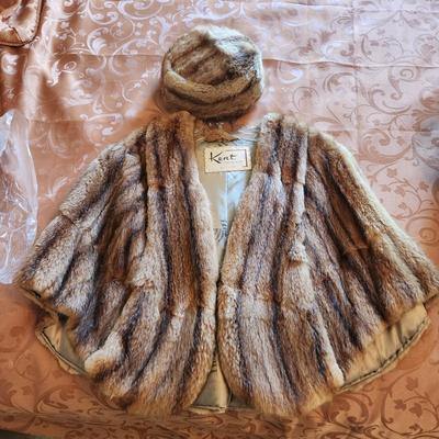 Vintage Kent Fashion and Furs Baltimore Md.  coat and Hat