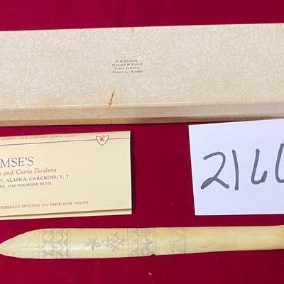 European Caribou Bone Knife