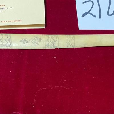 European Caribou Bone Knife