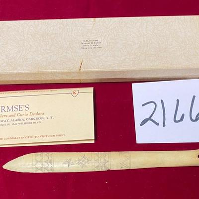 European Caribou Bone Knife