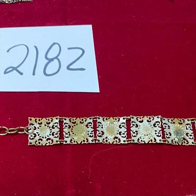 Vintage Ornate Filigree Bracelet