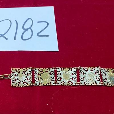 Vintage Ornate Filigree Bracelet