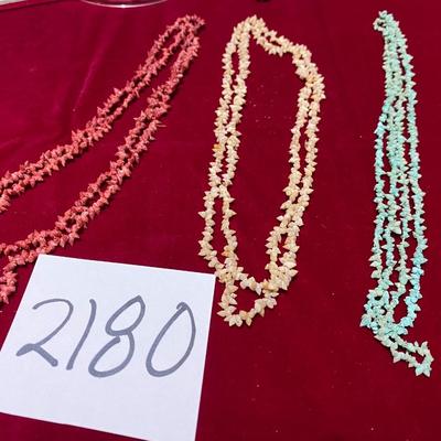 Vintage Small Shell Necklaces