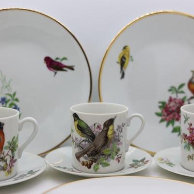 Mottahedeh Porcelain Aviary Collection - Set of (9)