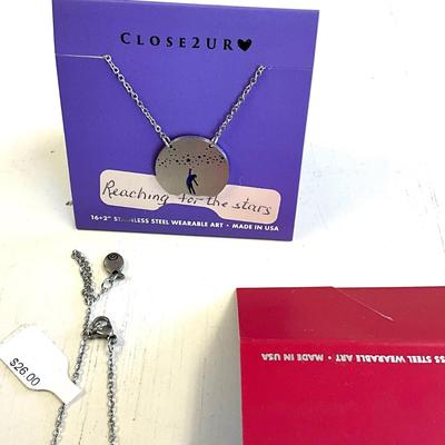 384 Close 2UR Heart Necklace Lot