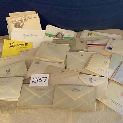 Vintage Hotel Stationary